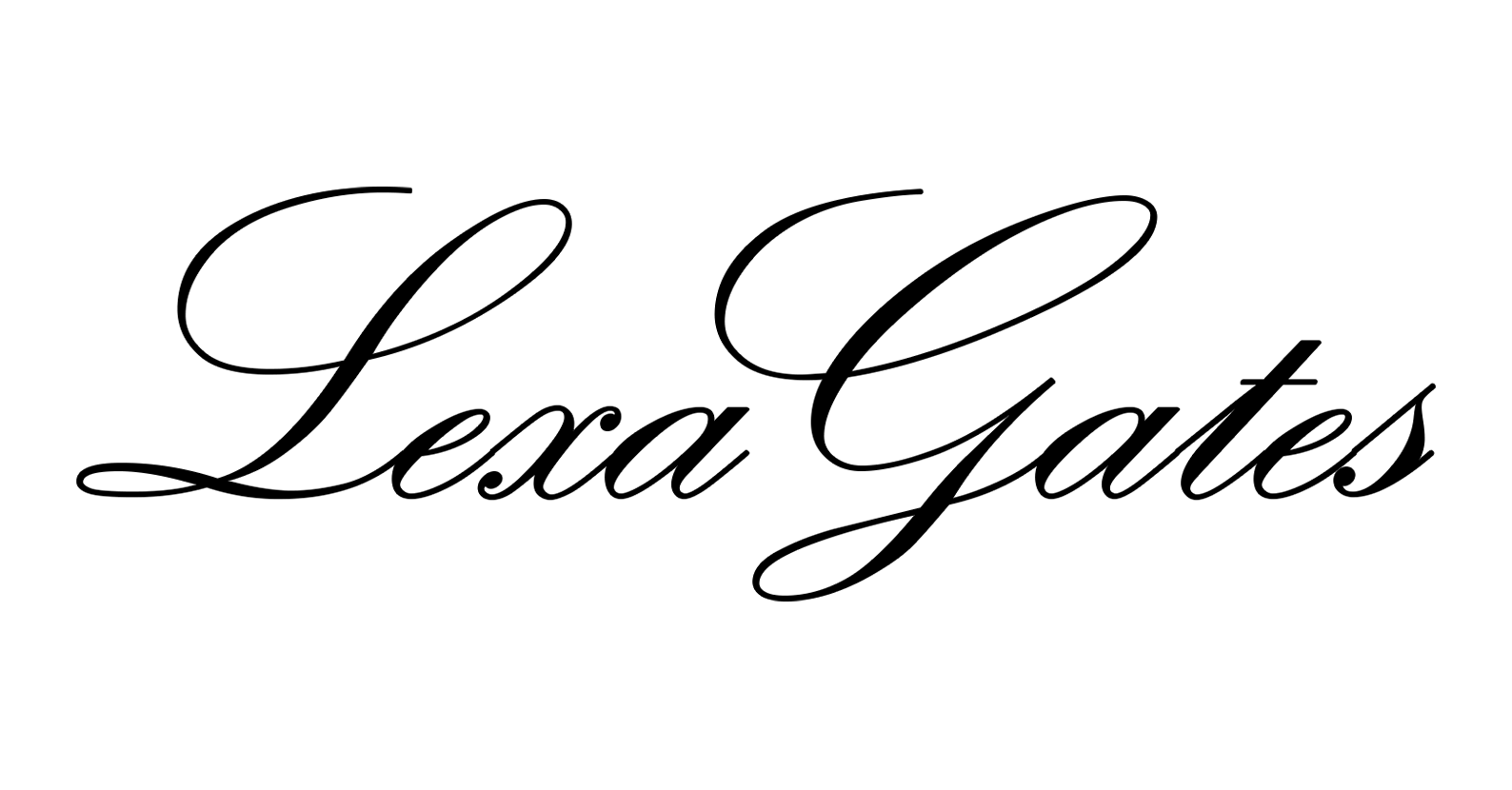 lexa gates レコード Home page – Lexa Gates