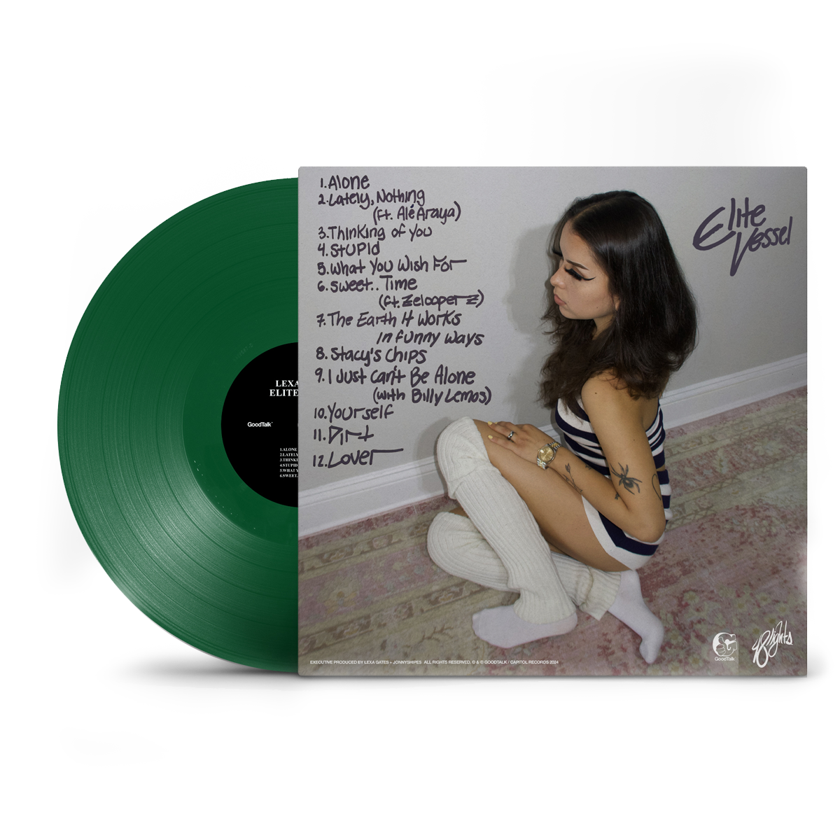 elite vessel vinyl w/ poster – Lexa Gates elite vessel vinyl w/ poster – Lexa Gates